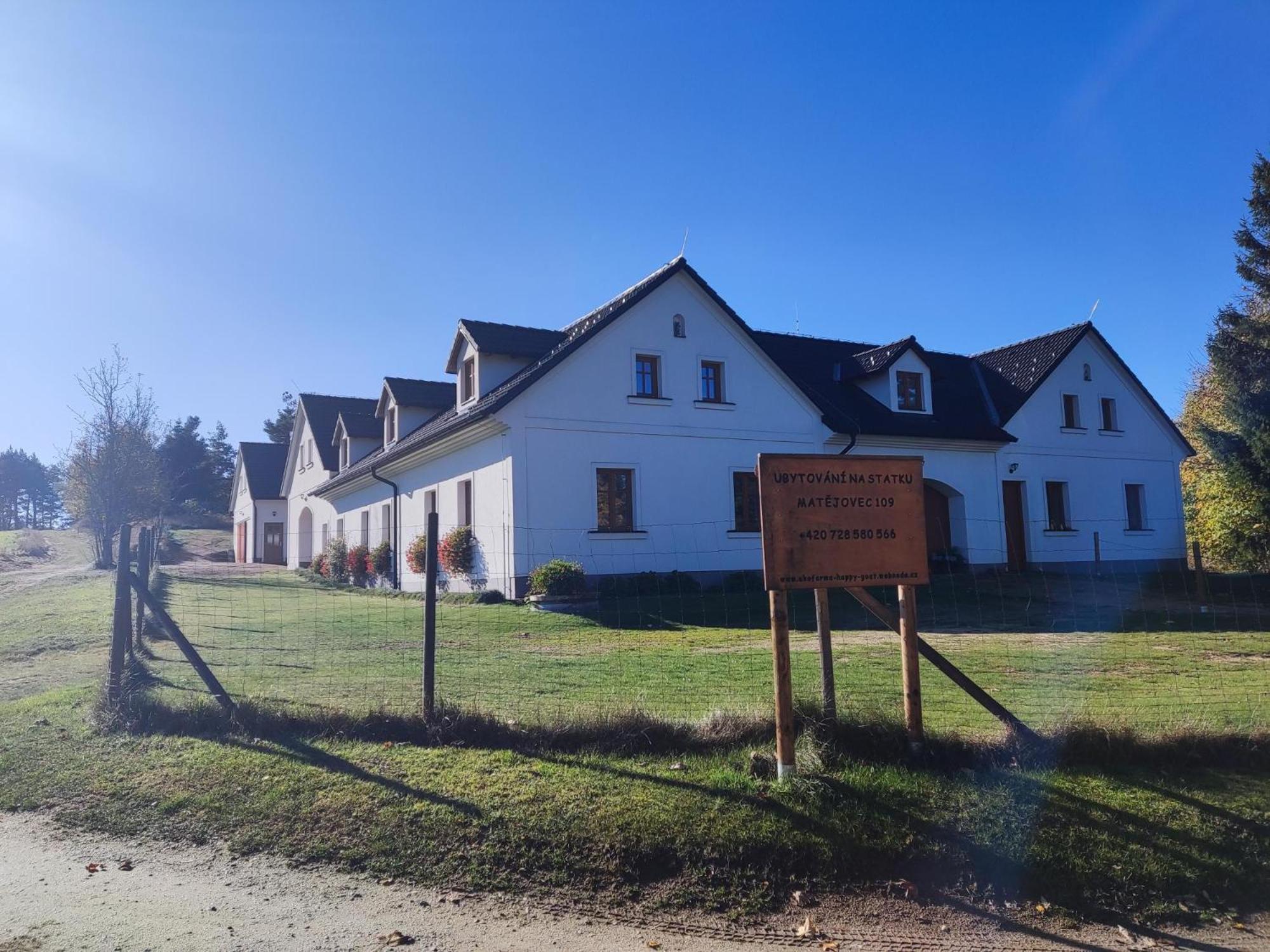 Matejovec 109 & Ubytovani Na Statku Český Rudolec Exterior foto
